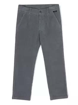 Aspesi вельветовые брюки узкого кроя, серый