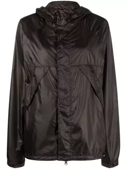 ASPESI ветровка с капюшоном на шнурке, черный