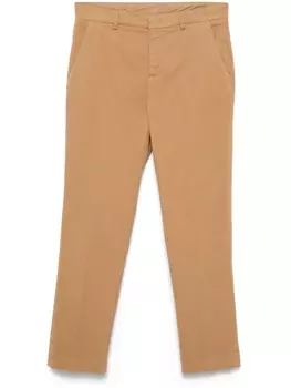 ASPESI зауженные брюки, коричневый