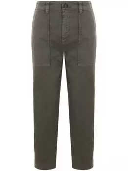 ASPESI зауженные брюки, зеленый