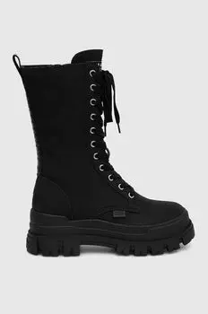 Aspha Clf Кружевные теплые мотоциклетные ботинки Buffalo, черный