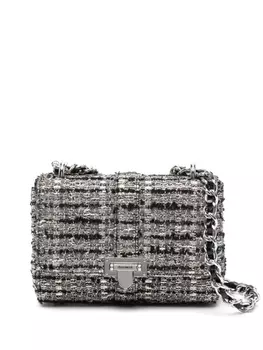 Aspinal Of London твидовая сумка на плечо Lottie, черный