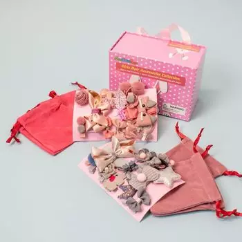 Ассорти аксессуаров для волос для девочек Popfun