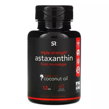 Астаксантин Sports Research 12 мг, 60