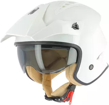Astone Minicross Реактивный шлем, белый