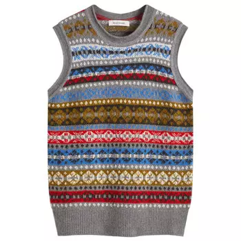 Астральный жилет Wales Bonner, мультиколор