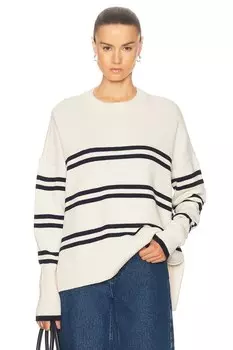 Астрид свитер GRLFRND, слоновая кость/темно-синий