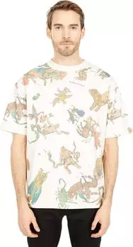 Астрологическая футболка Blue Marble Paris, белый