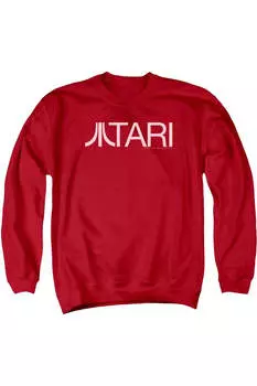 Atari Atari Толстовка с круглым вырезом для взрослых Gildan, красный