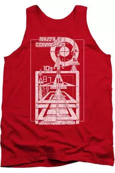 Atari Lift Off мужская майка Gildan, красный