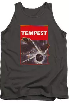 Atari Tempest Box Art мужская майка Gildan, цвет charcoal