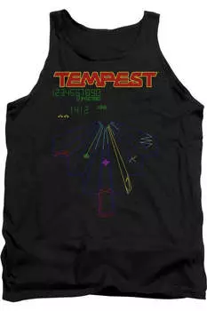 Atari Tempest Экран мужская майка Gildan, черный