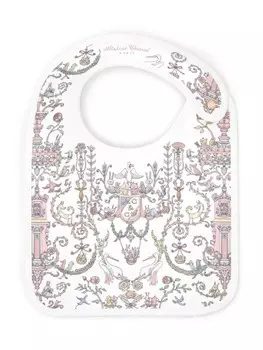 Atelier Choux нагрудник Toile de Jouy, розовый