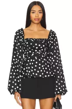 Атиана топ Show Me Your Mumu, цвет polka dot luxe