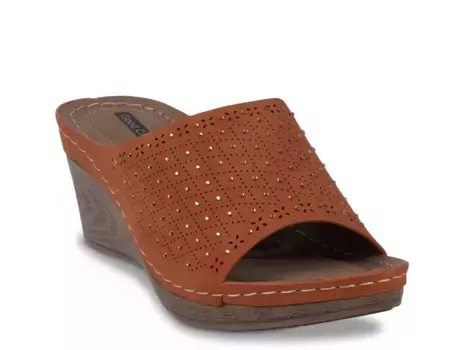 Atlanta Wedge Сандалии Good Choice, Rust