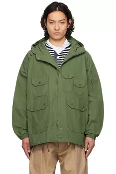 Атлантическая парка Engineered Garments, зеленый