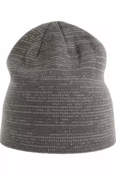 Atlantis Headwear Экологичная светоотражающая шапка, темно-серый