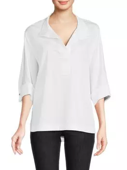 Атласная блузка averye Ted Baker Dark green