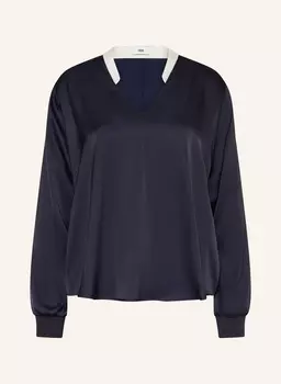 Атласная блузка ciplousa Cinque, синий