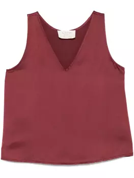 Атласная блузка каос kaos, красный