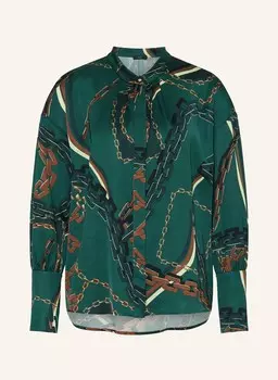 Атласная блузка MARC CAIN, цвет 559 soft forest