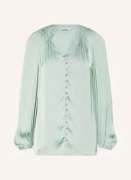 Атласная блузка Mrs & Hugs, зеленый