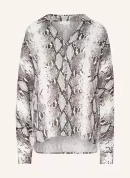 Атласная блузка-рубашка Darling Harbour, черный