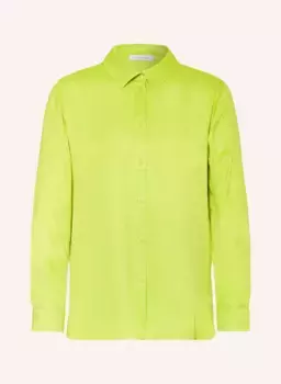 Атласная блузка-рубашка Darling Harbour, зеленый