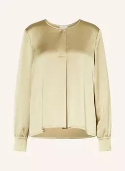 Атласная блузка рубашка Riani, золотой