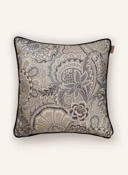 Атласная декоративная подушка 45 х 45 см. Etro Home, синий