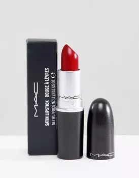 Атласная губная помада MAC — MAC Red, Mac red
