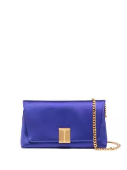 Атласная мини-сумка Nobile с цепочкой TOM FORD, фиолетовый