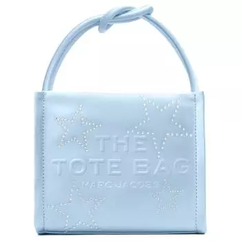 Атласная мини-сумка женская Cloud Blue MARC JACOBS