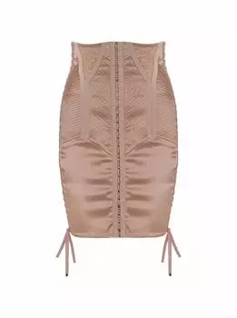 Атласная мини-юбка Dolce&Gabbana