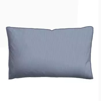 Атласная наволочка biberna Mako 0615211 FINE STRIPES цвет: синий, размер: 1x 40x80 см