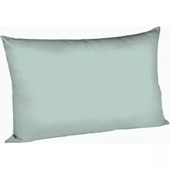 Атласная наволочка Fleuresse Mako однотонная, цвет морской волны 6078, размер 40 x 60 см