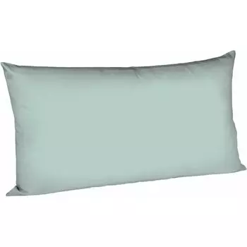 Атласная наволочка Fleuresse Mako однотонная, цвет морской волны 6078, размер 40 x 80 см