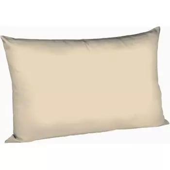 Атласная наволочка Fleuresse Mako однотонного цвета бежевый 2043 размер 50 x 70 см