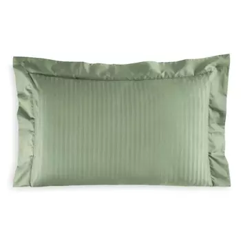 Атласная наволочка в полоску из чистого хлопка - рубиновый Lisola, цвет Ruppia