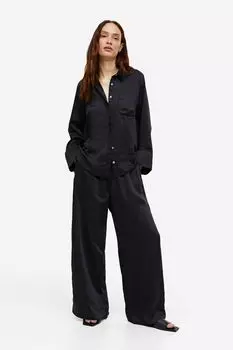 Атласная пижама H&M