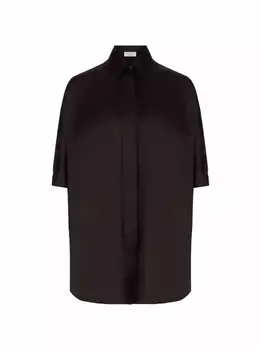 Атласная рубашка Brunello Cucinelli