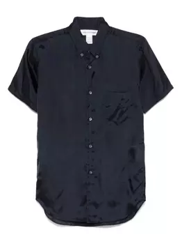 Атласная рубашка Comme Des Garons Shirt, синий