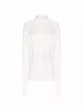 Атласная рубашка Dolce&Gabbana, белый