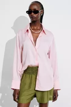 Атласная рубашка & Other Stories, розовый