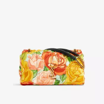 Атласная сумка через плечо Jamie среднего размера Saint Laurent, мультиколор