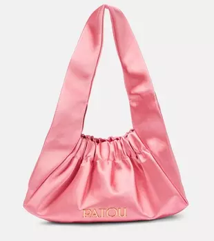 Атласная сумка на плечо le biscuit Patou, розовый