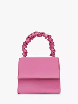 Атласная сумка-саквояж Whistles Payton, розовая