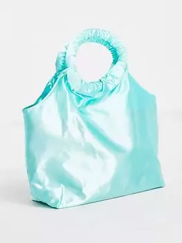 Атласная сумка-сборка SVNX, синий