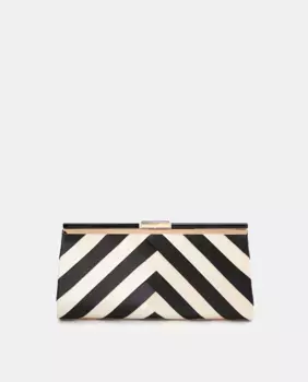 Атласная сумка со скрещенными бретелями Latouche, черный