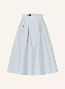 Атласная юбка Apart, голубой